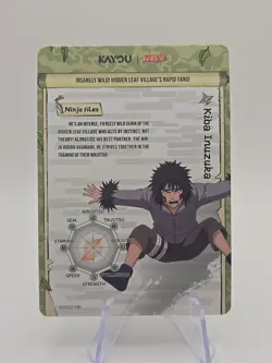 Naruto Kayou English Series 2 Card - Kiba Inuzuka - NRSA02-UR-008L3 - Image 2
