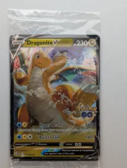 Dragonite V - SWSH235 - Pokemon Sword & Shield Promo SEALED Ultra Rare Card NM - Image 1