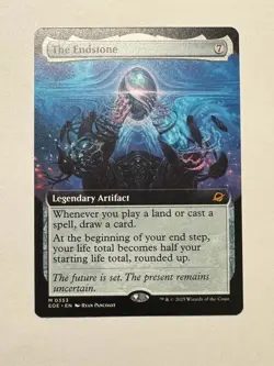 MTG - The Endstone - Edge of Eternities EOE 0353 Mythic Extended Art Base - Image 3
