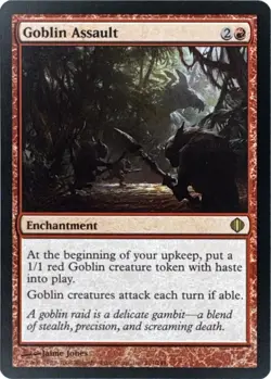 [B4G1] Goblin Assault (#101) - Shards of Alara - MTG Magic: The Gathering - LP - Image 1