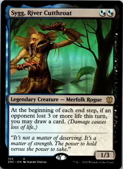 Sygg, River Cutthroat R Commander: Zendikar Rising 103 NM - Image 1