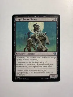 Loyal Subordinate 172 MTG Commander Masters - Image 1