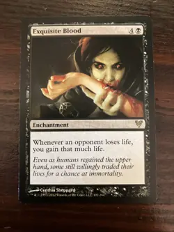 Exquisite Blood Avacyn Restored Near Mint MTG Magic: The Gathering - Image 1