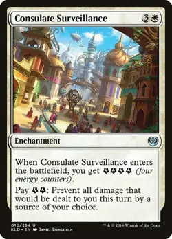 Consulate Surveillance 10 UC Kaladesh Magic: The Gathering NM/M - Image 1
