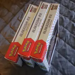 Alakazam EX Collection Box Sealed Pokemon Scarlet And Violet 151 LOT OF 3 820650855269 - Image 3