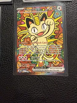 Pokemon EX Holo Card Lot English 9 Cards Meowth EX Perfect Order - Image 2