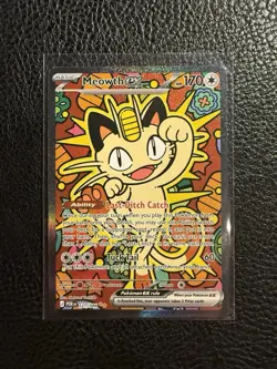 Pokemon EX Holo Card Lot English 9 Cards Meowth EX Perfect Order - Image 5