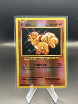 2016 Pokemon TCG XY Evolutions Vulpix 14/108 Reverse Holo Near Mint - Image 1