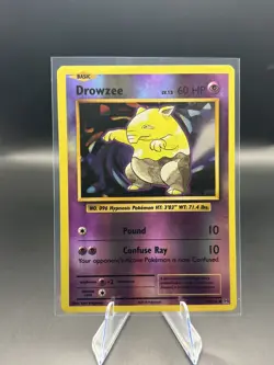 2016 Pokemon TCG XY Evolutions Drowzee 49/108 Reverse Holo Near Mint - Image 1