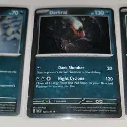 Pokemon TCG Darkrai Sableye Spiritomb Cosmos Holo Triple Whammy Tin Promo Set - Image 4