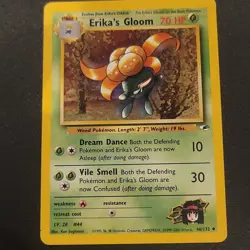 Pokemon Erika's Gloom Gym Heroes 46/132 Uncommon Regular Unlimited Wizards Sugi… - Image 1