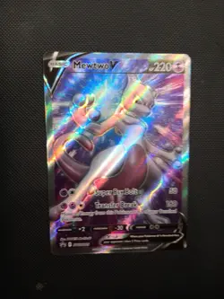 Pokemon TCG Mewtwo v SWSH229 Black Star Promo - Image 2