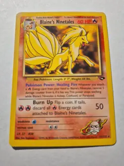 Pokemon Gym Challenge – Blaine's Ninetales 21/132 - Image 1