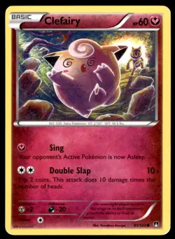 Clefairy 81/122 Common BREAKpoint Pokemon Heavily Played - Image 1