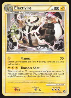 Electivire 20/102 Rare HGSS Triumphant Pokemon Lightly Played - Image 1