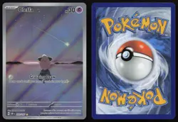 Cleffa 202/197 Illustration Rare Obsidian Flames Pokemon English NM - Image 3