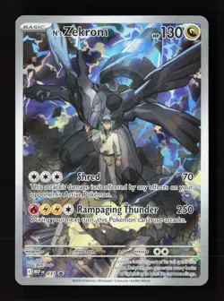N's Zekrom - 031 031 Holo Promo ME: Mega Evolution Promo Pokemon Near Mint - Image 1
