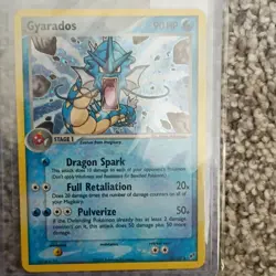 Pokemon TCG Gyarados 8/107 EX Deoxys Holo Rare 90 HP Dragon Spark Pulverize - Image 1