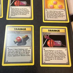 Pokemon Base Set And Early 2000s Trainer Lot With Energies - Image 5