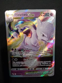 Pokemon TCG Mewtwo VSTAR Holo Ultra Rare - Image 2