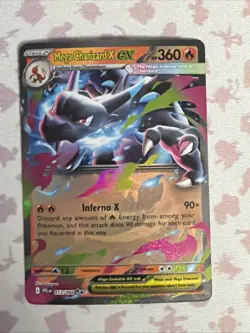 Pokemon Phantasmal Flames Mega Charizard X ex 13/94 NM - Image 1