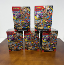 Lot of 9 - Pokemon Mega Evolutions Black Bolt White Flare Booster Bundles - Image 1