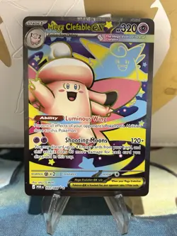 Mega Clefable ex 103/088 ME03 Perfect Order Ultra Rare Pokemon TCG NM - Image 1