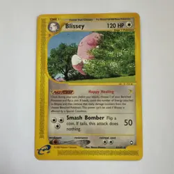 Blissey 6/147 Rare Pokemon Aquapolis Vintage WOTC E Series NM 2003 dd - Image 1