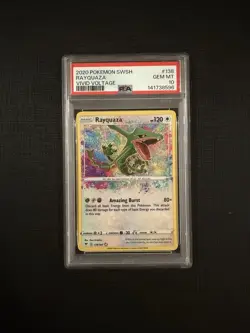 Pokemon Rayquaza ex 138/185 Swsh04 Vivid Voltage Amazing Rare Holo PSA 10 - Image 1