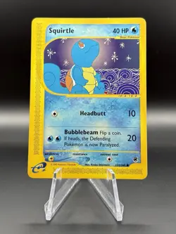 Squirtle - 132/165 - Pokemon Expedition Base Set Common LP/MP 2002 - Image 1