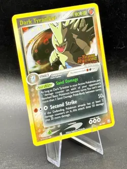 Dark Tyranitar 20/109 Stamped Pokemon EX Team Rocket Returns Reverse Holo LP/MP - Image 1