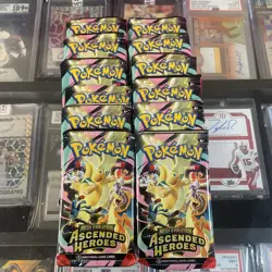 Pokemon TCG 12 Assending Heroes Booster Packs Factory Sealed English New - Image 1