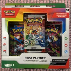 Pokemon First Partner Illustration Collection Series 1 New/Sealed (Lot of 3) - Image 2