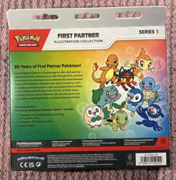Pokemon First Partner Illustration Collection Series 1 New/Sealed (Lot of 3) - Image 3