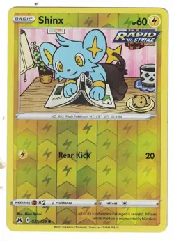 Pokemon - Shinx - 040/159 - Reverse Holo - Crown Zenith - NM/M - Image 1