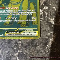 Ting-Lu ex 244/091 Pokemon SV: Paldean Fates Gold Hyper Rare Holo NM - Image 2