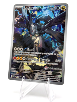 N's Zekrom Pokemon Center Exclusive Promo Mega Evolution Promos 031 - Image 2