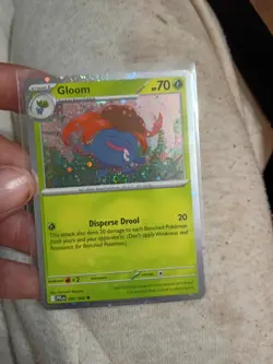 Pokemon TCG Gloom PFL 002/094 Stage 1 Weed 70HP 20ATK Reverse Holo English - Image 2