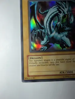 Yu-Gi-Oh Blue-Eyes White Dragon SKE-001 Super Rare Unlimited Edition - Image 2