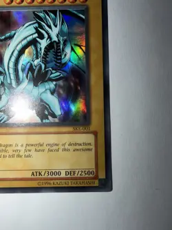 Yu-Gi-Oh Blue-Eyes White Dragon SKE-001 Super Rare Unlimited Edition - Image 5