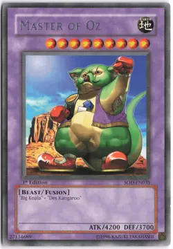 Yugioh - Master of OZ SOD-EN035 1st Edition - Soul of the Duelist - Image 1