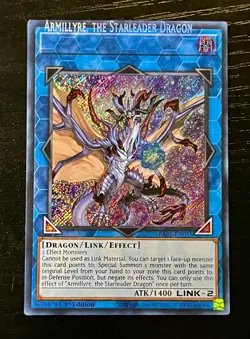 Armillyre the Starleader Dragon MISPRINT Foil Name Shift - Yu-Gi-Oh RA05-EN055 - Image 1