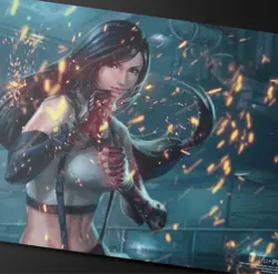 Ultra Pro Tifa Playmat Ff Final Fantasy Mtg - Image 2