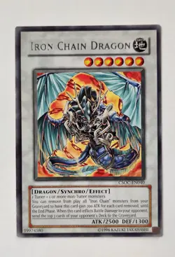 Iron Chain Dragon CSOC-EN040 Crossroads of Chaos Yu-Gi-Oh! NM #1 - Image 1