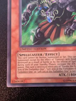 Exodia Necross MC2-EN003 Master Collection Volume 2 Limited Edition - Image 4