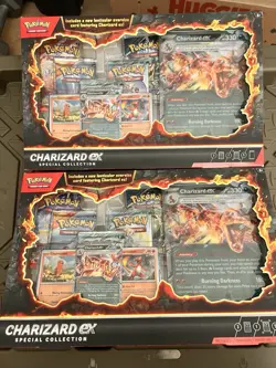 Pokemon Charizard ex Special Collection Box Lot of 2 New Sealed TCG - Image 1