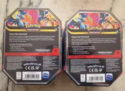 Pokemon TCG: Mega Charizard X & Mega Charizard Y Tin Set Of 2 - Image 2
