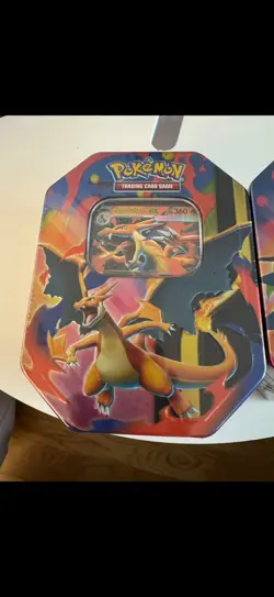 Pokemon TCG: Mega Charizard X & Mega Charizard Y Tin Set Of 2 - Image 4