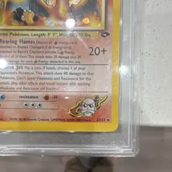 Pokemon Blaine's Charizard 2/132 Gym Challenge 1st Edition Holo Rare PSA 8 2000 - Image 5