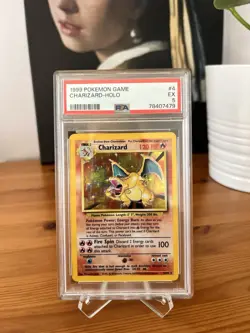 Pokemon TCG Base Set Charizard 4/102 Holo Blastoise 2/102 Venusaur 15/102 PSA - Image 2